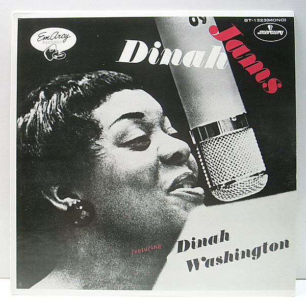 レコードメイン画像：MONO 美品 DINAH WASHINGTON Dinah Jams ダイナ・ワシントン・ウィズ・クリフォード・ブラウン CLIFFORD BROWN, MAX ROACH ほか 名盤