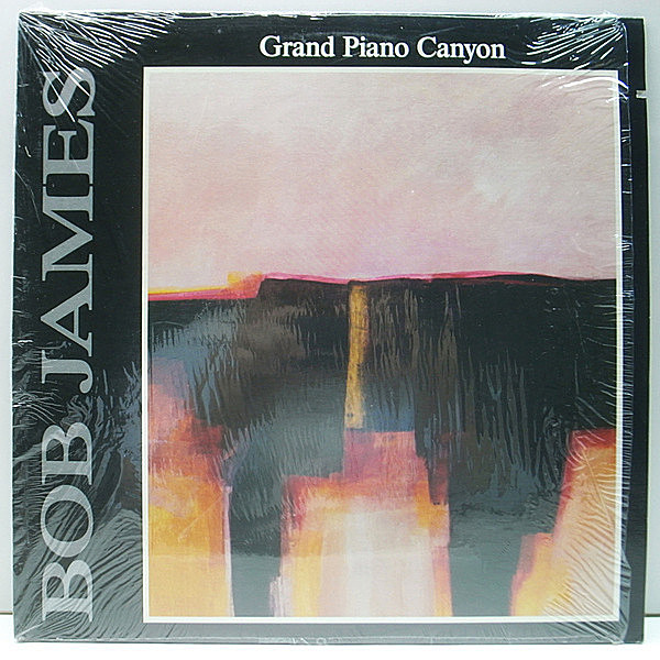 レコードメイン画像：'90年 稀少アナログ 美品 半透明盤!! USオリジナル BOB JAMES Grand Piano Canyon | Lee Ritenour, Nathan East, Harvey Mason ほか