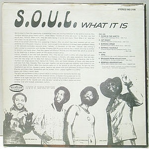 ★ＵＳオリジナル盤★ピート・ロック関連ＬＰ＆１２インチ・シングル、合計３枚セット S.O.U.L. / What Is It (LP) / Musicor | WAXPEND RECORDS