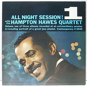 レコード画像：HAMPTON HAWES / All Night Session, Vol. 1