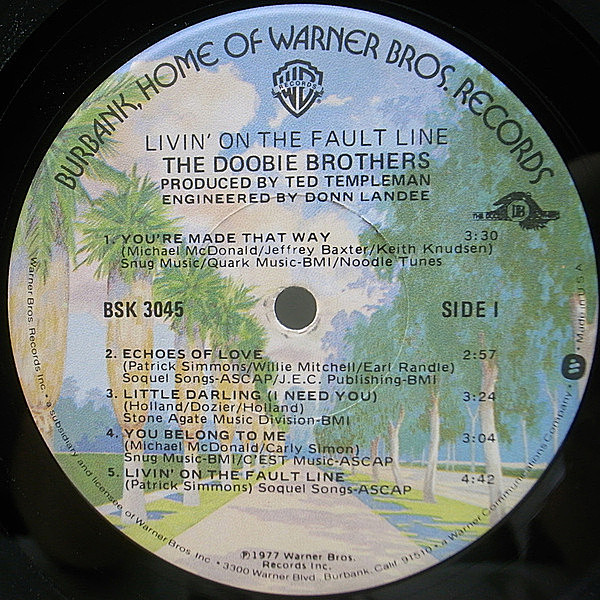 【帯付】ドゥービーブラザーズ Livin' On Fault Line 81h-0DzoxOL.jpg