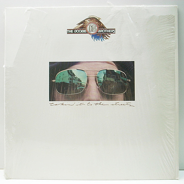 レコードメイン画像：シュリンク美品!! 初版パームツリー USオリジナル DOOBIE BROTHERS Takin' It To The Streets ('76 Warner) Michael McDonald 加入 第一弾