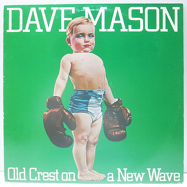 レコードメイン画像：初版 JC規格 グリーン・カヴァー USオリジナル DAVE MASON Old Crest On A New Wave ('80 Columbia) 明日へのチャンピオン LIGHT AOR