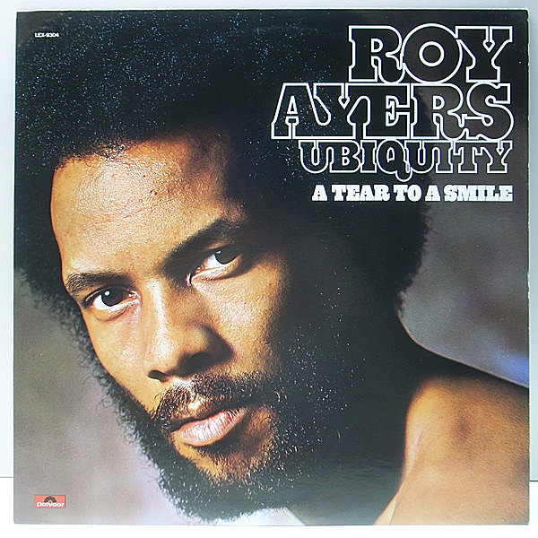 レコードメイン画像：美品!! ROY AYERS UBIQUITY A Tear To A Smile ロイ・エアーズ／ア・ティアー・トゥ・ア・スマイル ('93 Polydor) 2000 Black ほか 国内 LP