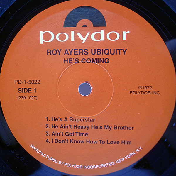 Roy Ayers Ubiquity – He's Coming – Vinyl (LP, Album), 1972