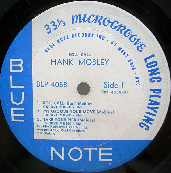 HANK MOBLEY / Roll Call (LP) / Blue Note | WAXPEND RECORDS
