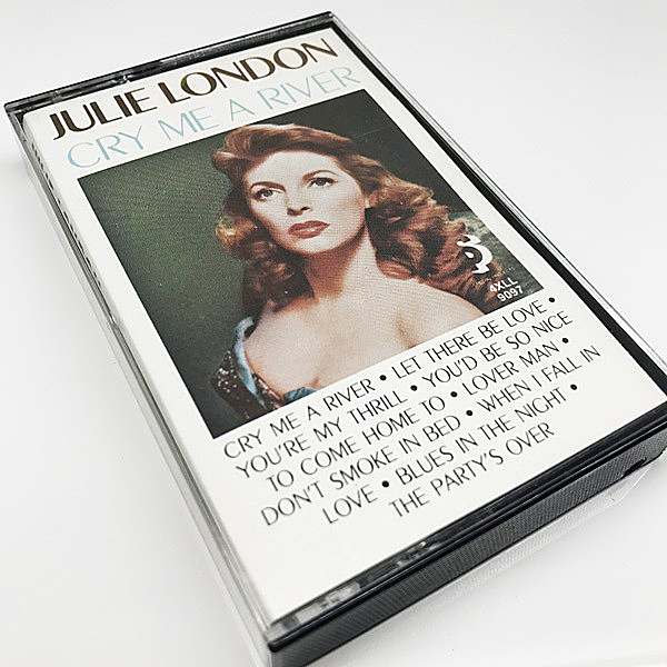レコードメイン画像：CASSETTE TAPE／カセットテープ JULIE LONDON Cry Me A River ジュリー・ロンドン初期の名唱がたっぷり！