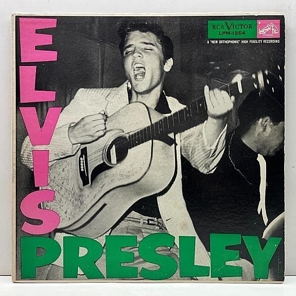 レコードメイン画像：良好盤!! USオリジナル【NEW ORTHOPHONIC中央表記】ELVIS PRESLEY Elvis エルヴィス・プレスリー 1st デビュー 米 初回 MONO モノラル