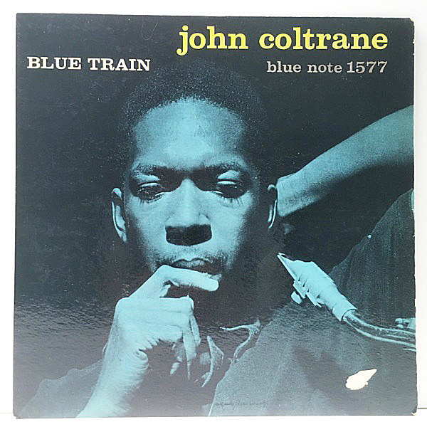 レコードメイン画像：MONO 47WEST63rd. & NY 片溝 US初期プレス JOHN COLTRANE Blue Train (Blue Note BLP 1577) RVG刻印 耳[Ear]マーク LEE MORGAN ほか