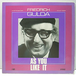 レコード画像：FRIEDRICH GULDA / As You Like It