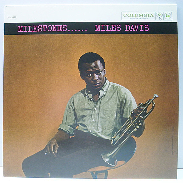 レコードメイン画像：美品 MONO 180g 重量盤 MILES DAVIS Milestones (LTD. NUMBERED) マイルス・デイヴィス LP アナログ