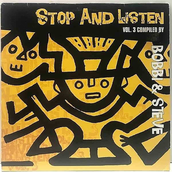 レコードメイン画像：良品!! 2LP UKプレス VARIOUS Stop And Listen Vol. 3 ('97 BBE) BOBBI & STEVE Saturday Night Sunday Morning, Trinidad ほか コンピ
