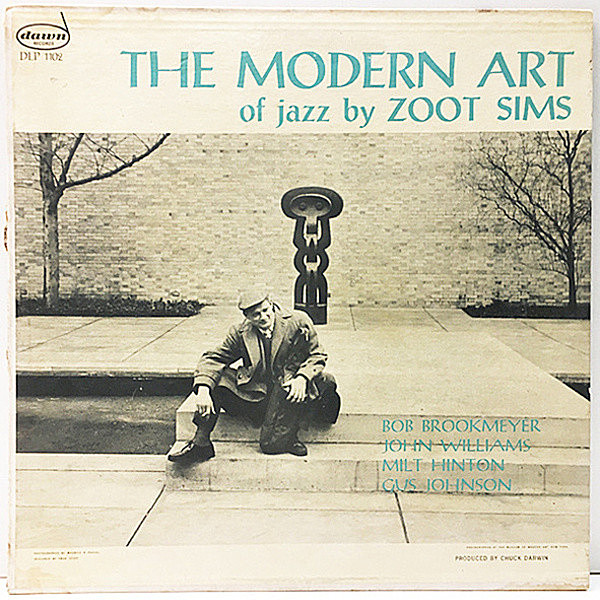 レコードメイン画像：【カゼヒキ無し・フラット・美盤】オリジナル MONO 深溝 ZOOT SIMS The Modern Art Of Jazz ('56 Dawn) Bob Brookmeyer, John Williams