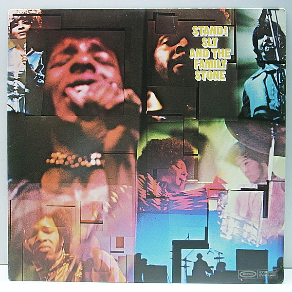 レコードメイン画像：美盤!! USプレス SLY & THE FAMILY STONE Stand! ('86 Epic) Sing A Simple Song, You Can Make It If You Try 他 SAMPLING ドラムブレイク