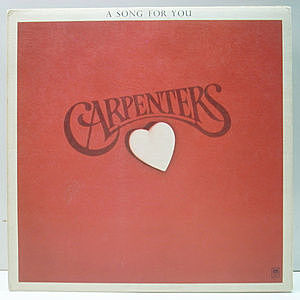 レコード画像：CARPENTERS / A Song For You