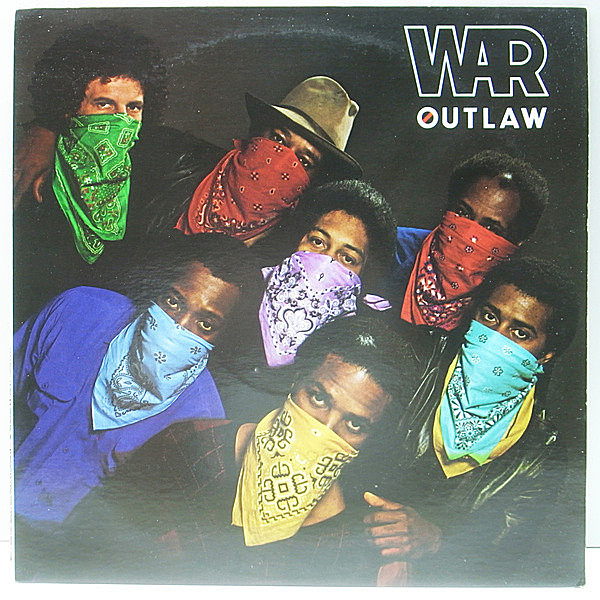 レコードメイン画像：USオリジナル 手書きKENDUN刻印 WAR Outlaw ('82 RCA Victor) トロピカル・レゲエ Just Because, Baby It's Cold Outside ドラムブレイク