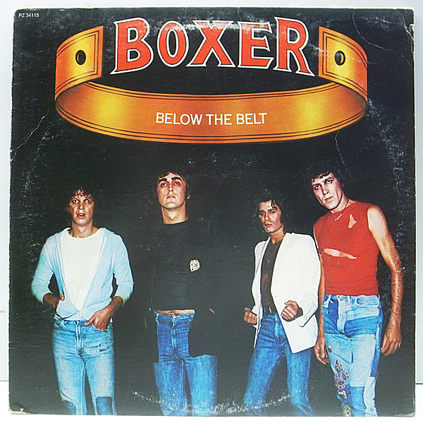 レコードメイン画像：プロモ USオリジナル BOXER Below The Belt ('76 Virgin) 陶酔のボクサー 1st.アルバム Promo Copy | 米オンリーのDiffジャケット