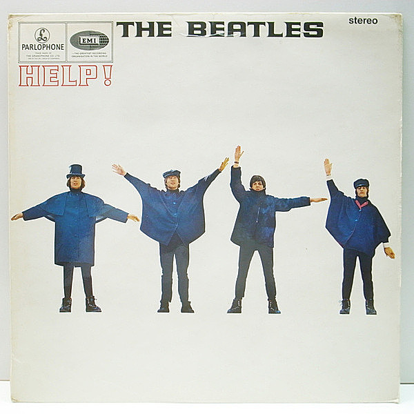 レコードメイン画像：美品!! 稀少『1EMI』フリップバック・コーティング 英盤 THE BEATLES Help! (Parlophone PCS 3071) UK 1969プレス マト1・1