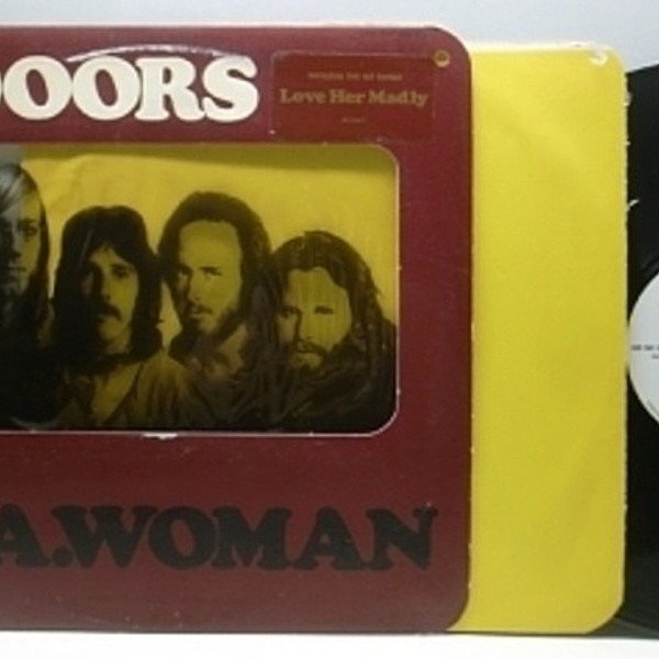 レコードメイン画像：激レア・白プロモ・良好!! USオリジナル DOORS L.A. Woman ('71 Elektra) WHITE PROMO COPY!!