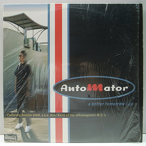 レコードメイン画像：シュリンク付き 美再生の良品!! 12インチ オリジナル DAN THE AUTOMATOR A Better Tomorrow EP ('96 Ubiquity) KOOL KEITH 参加 アングラ