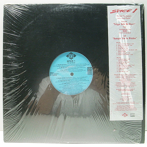 レコードメイン画像：シュリンク付き 美品!! オリジナル SPICE 1／187 He Wrote ('93 Jive) I'm The Fuckin' Murderer ほか MC EIHT, TOO SHORT 参加 G-FUNK LP