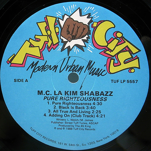 LAKIM SHABAZZ / Pure Righteousness (LP) / Tuff City