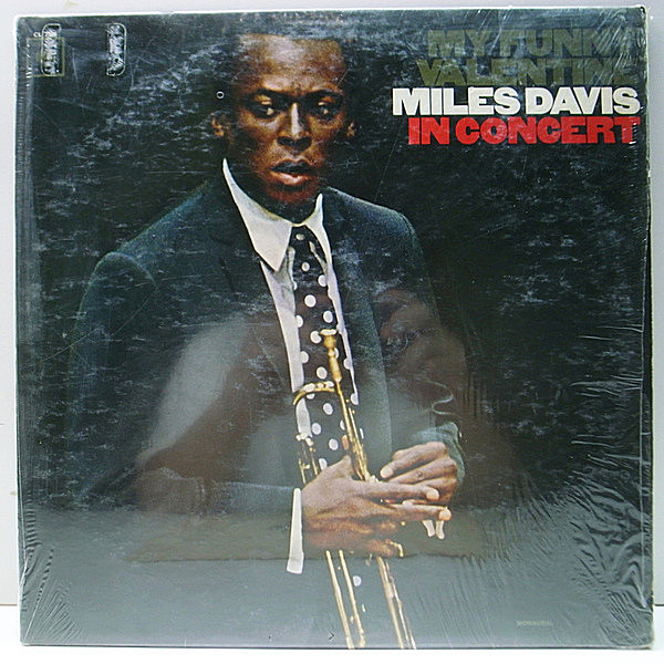 レコードメイン画像：貴重・シュリンク美品!! MONO 初回 GUARANTEED 2eye 完全オリジナル MILES DAVIS My Funny Valentine (CL 2306) マイルス・ライブ 最高傑作
