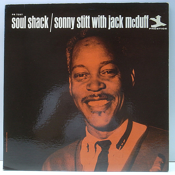 レコードメイン画像：良好品!! MONO N.J. 右トライデント VANGELDER刻印 SONNY STITT With JACK McDUFF Soul Shack (Prestige PR 7297) モノラル コーティング