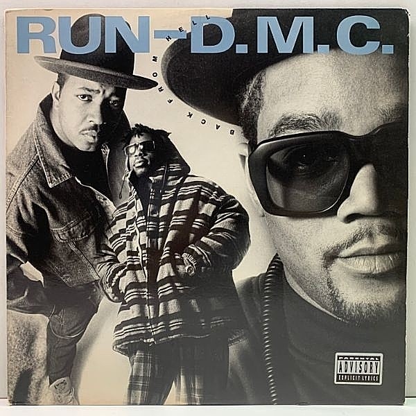 レコードメイン画像：良好!! USオリジナル MASTERDISK刻印 RUN DMC Back From Hell ('90 Profile) What's It All About, Faces, Pause ほか 米 初回プレス LP