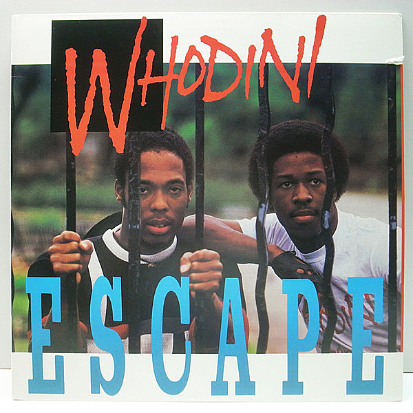 レコードメイン画像：【エレクトロ・ヒップホップ名作】美盤!! USオリジナル WHODINI Escape ('84 Jive) NASサンプリング・ネタ／Friends 収録 2nd.アルバム LP