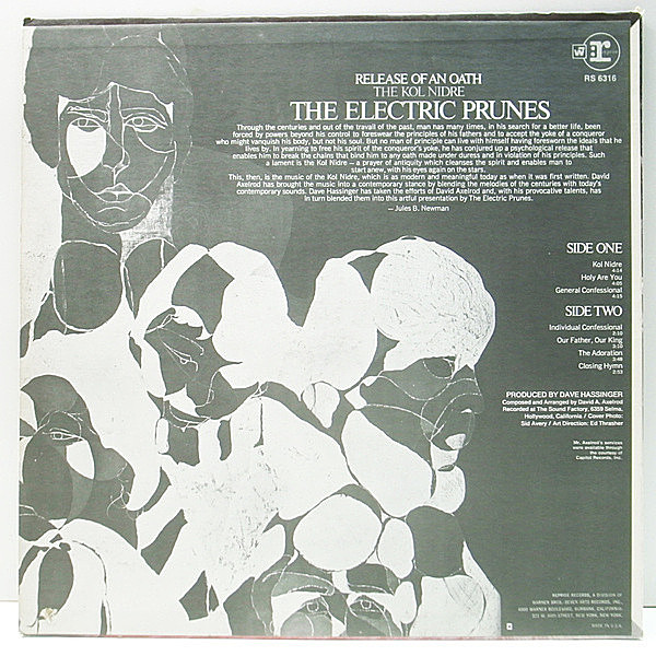 洋楽 DAVID AXELROD ELECTRIC PRUNES RAREGROOVE Electric Prunes, David Axelrod - Electric Prunes: Mass in F
