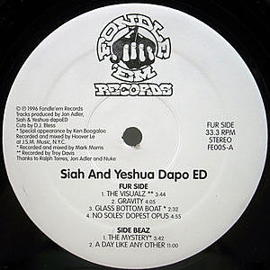 レコード画像：SIAH AND YESHUA DAPO ED / Same