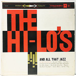 レコード画像：HI-LO'S / And All That Jazz