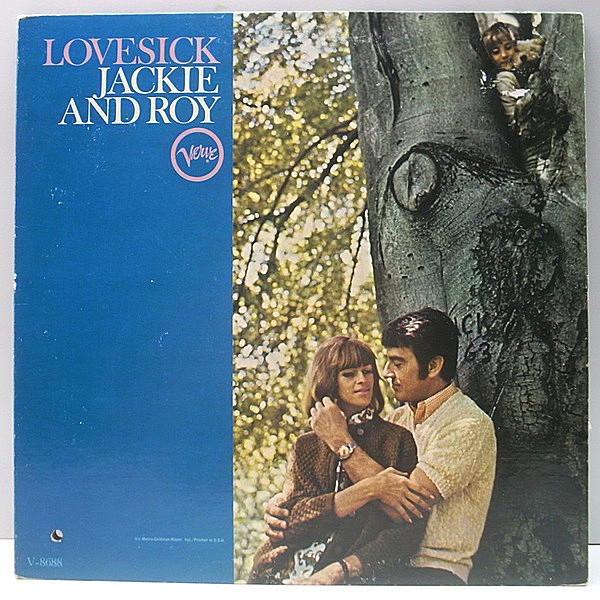 レコードメイン画像：美盤!! MONO VANGELDER刻印 USオリジナル JACKIE & ROY Lovesick ('67 Verve V-8688) モノラル LP ジャッキー＆ロイ 名盤