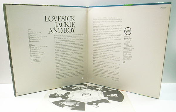 JACKIE & ROY / Lovesick (LP) / Verve | WAXPEND RECORDS