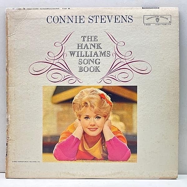 レコードメイン画像：USオリジナル MONO 初版グレー CONNIE STEVENS The Hank Williams Song Book (Warner W 1460) コニー・スティーブンス 米 初回 モノラル