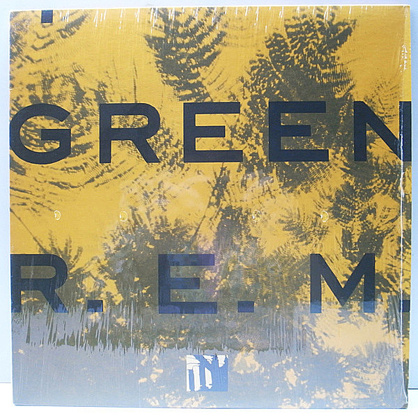 レコードメイン画像：シュリンク極美品!! 稀少 ’88年アナログ USオリジナル MATERDESK刻印 R.E.M. Green ('88 Warner Bros.) 専用インナー Orange Crush, Stand