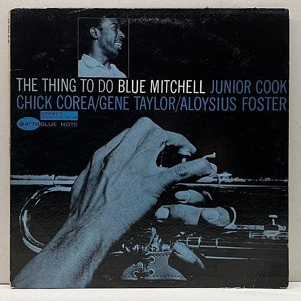 レコードメイン画像：美盤!! USオリジナル 初版 NEWYORK 耳 VANGELDER刻印 BLUE MITCHELL The Thing To Do (Blue Note BST 84178) w/ Chick Corea