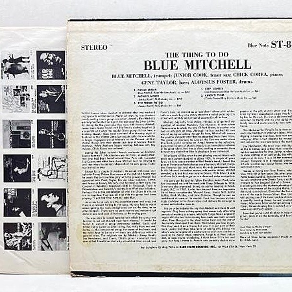 Blue Mitchell／The thing to do LP ジャズ Blue Mitchell – The Thing To Do – 2 x Vinyl (Gatefold, 180 g