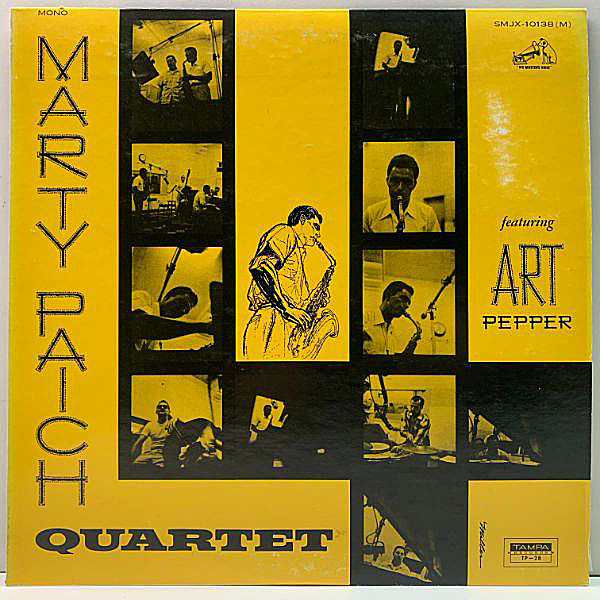 レコードメイン画像：MONO 極美盤!! MARTY PAICH / ART PEPPER Marty Paich Quartet (Tampa) マーティ・ペイチ・カルテット アート・ペッパー 日ビクター LP