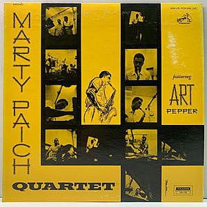 レコード画像：MARTY PAICH / ART PEPPER / Marty Paich Quartet