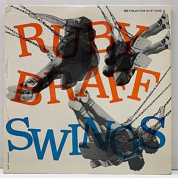 レコードメイン画像：良好!! 10'' FLAT MONO 深溝 USオリジナル RUBY BRAFF QUARTET Swings (Bethlehem BCP 1005) 歌心溢れるルビー・ブラフのワンホーン傑作