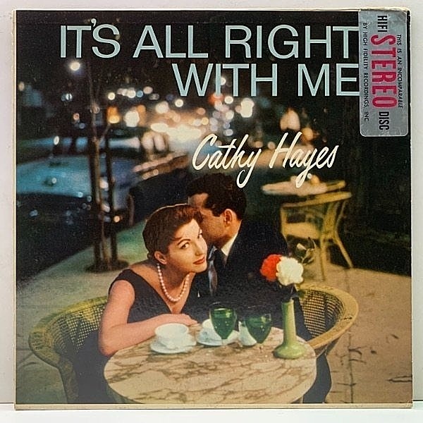 レコードメイン画像：希少な美品!! 深溝 USオリジナル CATHY HAYES It's All Right with Me ('59 Hi Fi) 唯一作品 w/ Barney Kessel, Bud Shank, Jimmy Rowles