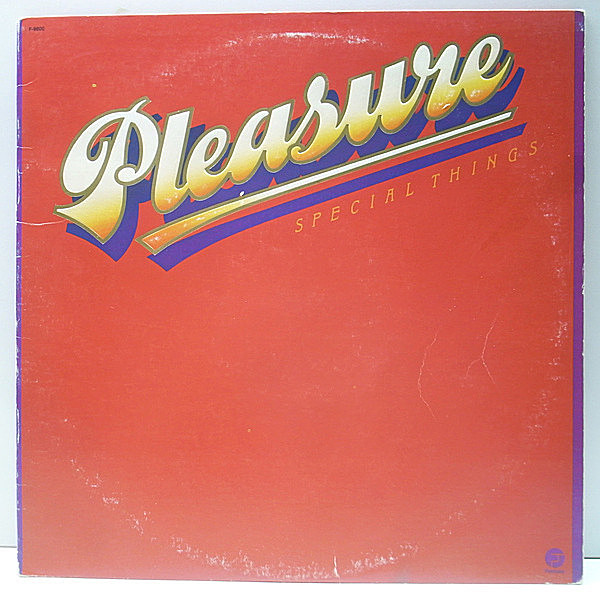 レコードメイン画像：GARAGE CLASSIC 良盤!! USオリジナル PLEASURE Special Things ('80 Fantasy) 専用インナー付属 ロフト・プレイ Take A Chance ほか LP