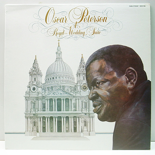 レコードメイン画像：良好品!! USオリジナル OSCAR PETERSON A Royal Wedding Suite ('81 Pablo) 英国皇太子のご成婚記念で録音したオーケストラとの大作