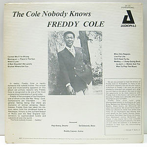 Freddy Cole – The Cole Nobody Knows – Vinyl (LP, Album