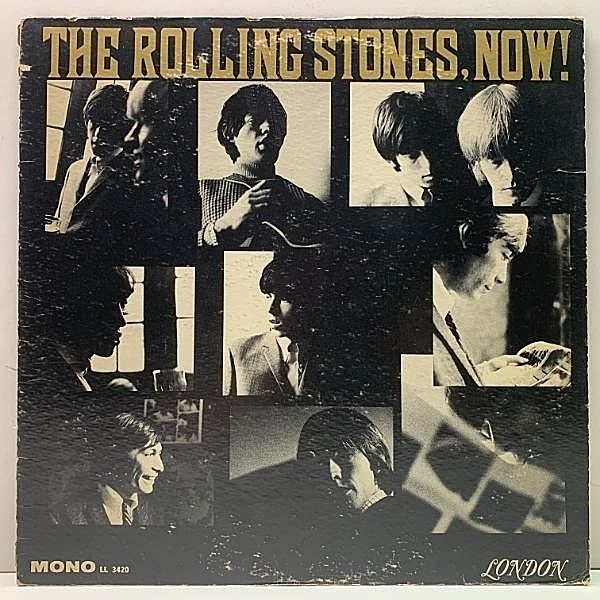 レコードメイン画像：良好盤!! MONO 初版 Unbox・Open Logo 1stマルーン USオリジナル ROLLING STONES Now! ('65 London LL 3420) Blind Manテキスト有り 音抜群