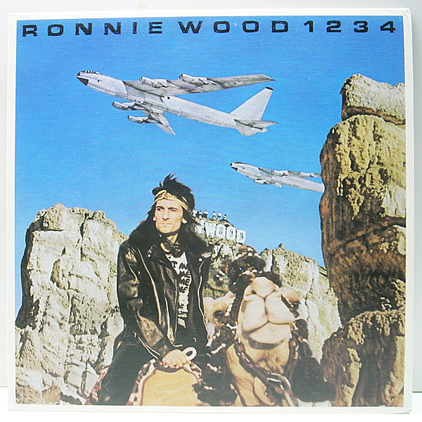 レコードメイン画像：良品!! オリジナル RONNIE WOOD 1234 ('81 Columbia) ROLLING STONES ファミリー & BOBBY WOMACK 参加 Fountain Of Love ほか 4作目 LP