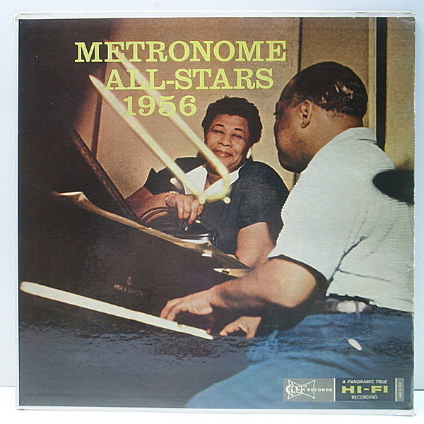 レコードメイン画像：極美盤!! 初版 Clef オリジナル METRONOME ALL STARS 1956 / COUNT BASIE, ELLA FITZGERALD, GEORGE WALLINGTON etc ジャム・セッション