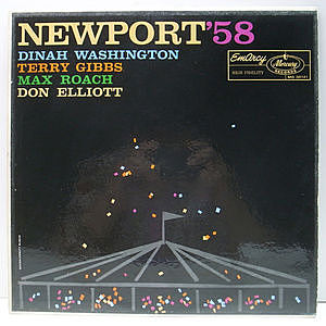 レコード画像：DINAH WASHINGTON / Newport '58